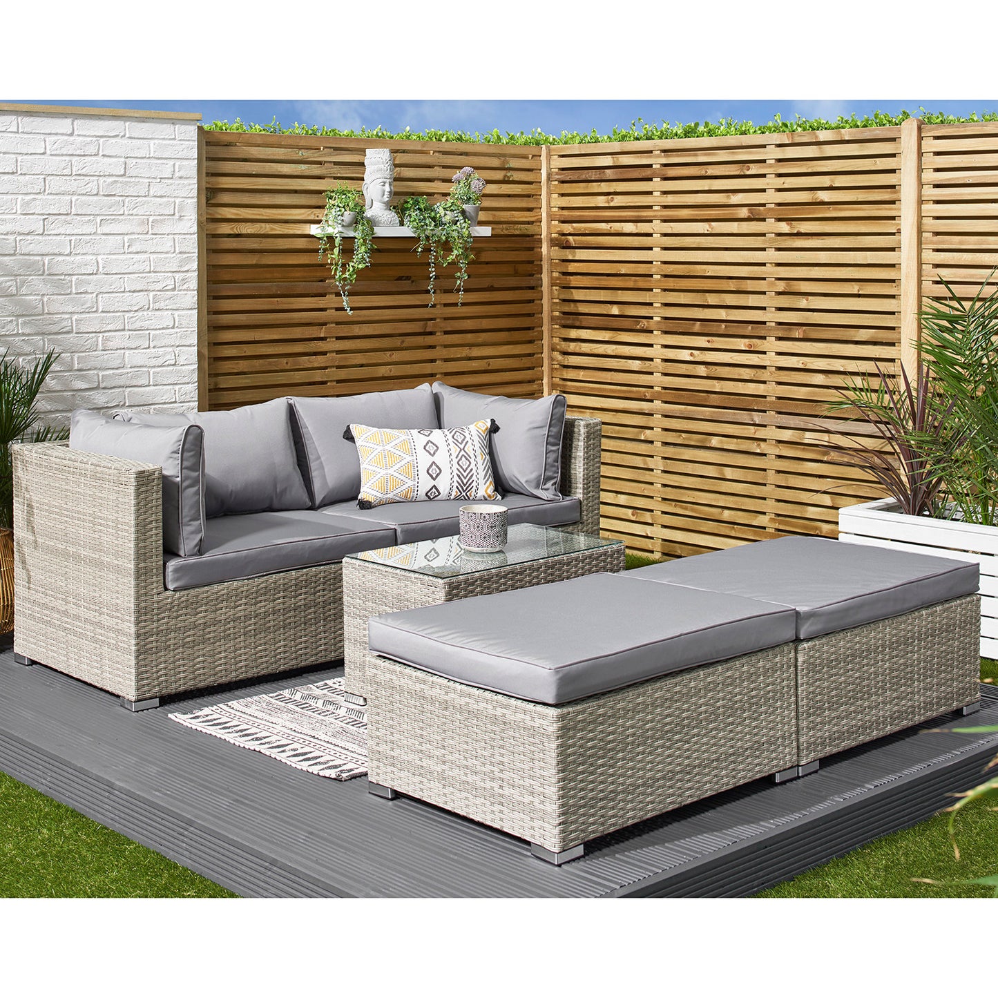 Outdoor Avalon 5 Piece Sofa Set