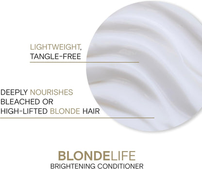Joico Blonde Life Brightening Conditioner for Unisex, Olive Green, 1 Count