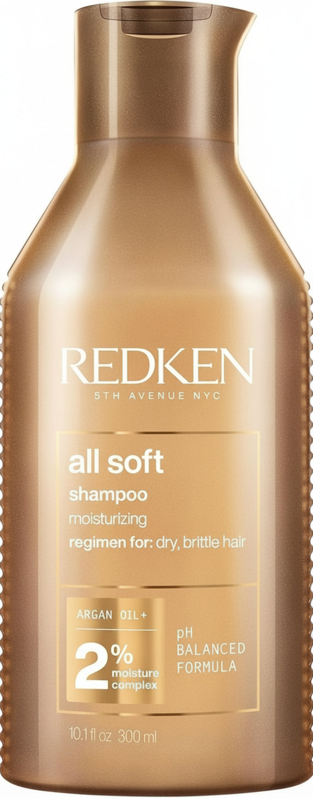 REDKEN Shampoo, for Dry Hair, Argan Oil, Intense Softness and Shine, All Soft