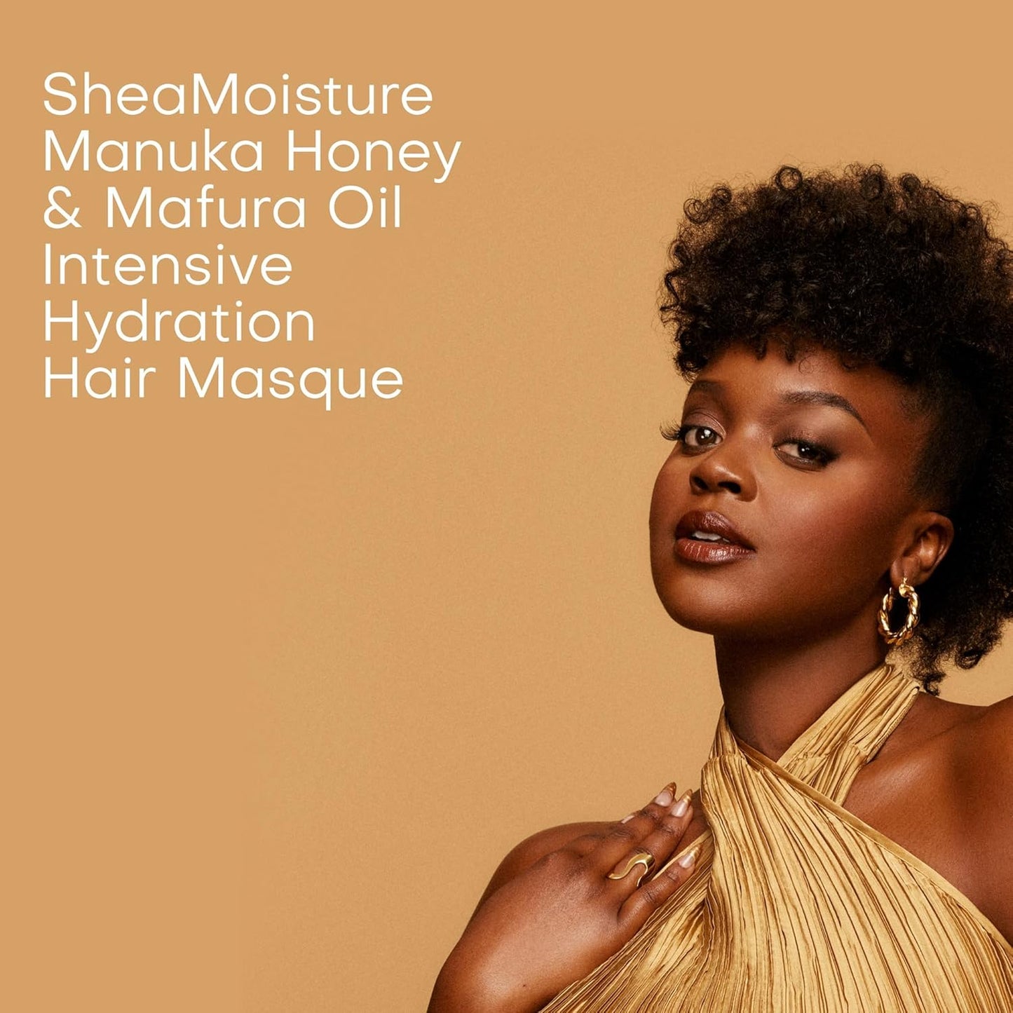 Shea Moisture Manuka Honey & Mafura Oil Hair Mask – Sulfate-Free Deep Conditioner with Shea Butter, Baobab Oil & Fig Extract, for Dry, Damaged, Coily Hair, Repairs & Tames Frizz 335 Ml